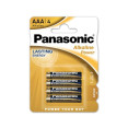 Panasonic POWER LR03 AAA Pack de 4 pilas alcalinas