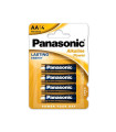 Panasonic POWER LR6 AA Pack de 4 pilas alcalinas