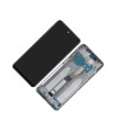 Pantalla para Redmi Note 9S / Note 9 Pro / Note 9 Pro Max Con Marco Plata (Original Service Pack)
