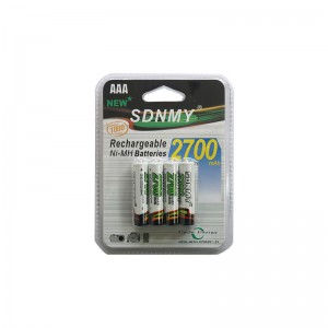 SDNMY 2700mAh 大容量可充电电池