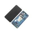 Screen For Xiaomi Poco F2 Pro with blue frame Original (Service Pack)
