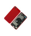Tapa trasera para completa para iPhone 8 Plus Roja