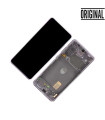 LCD Display / Screen + Touch - Original For Samsung S20 FE (5G) 2020 /G780 /G781 Purple (Original Service Pack)
