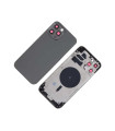 Tapa trasera con chasis para iPhone 12 Pro Max Negro