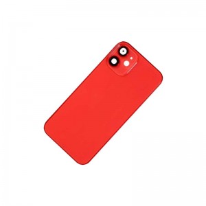 iPhone 12 Mini 带框后盖 - 红色