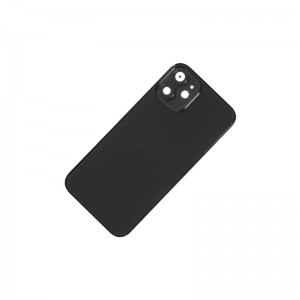 iPhone 12 Mini 带框后盖 - 黑色