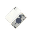 Tapa trasera con chasis para iPhone 12 Blanco