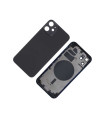 Tapa trasera con chasis para iPhone 12 Negro