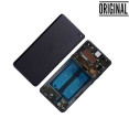 Pantalla para Samsung S10 5G / G977 Negra (Original Service Pack)