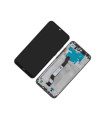 Pantalla para Redmi Note 8 Con Marco Negra (Original Service Pack)