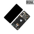 LCD Display / Screen + Touch - Original For Samsung S21 Plus 5G 2021 /G996 Black without battery (Original Service Pack)