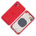 Tapa trasera con chasis para iPhone 12 Rojo