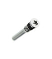 Tornillos Pentalobe para iPhone X / XR / XS / XS Max Plata
