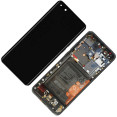 Screen For Huawei P40 Pro plus with Black frame and battery Original