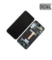 Pantalla para Samsung S22 Plus / S906 Con Marco Negro (Original Service Pack)