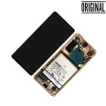 Pantalla para Samsung S21 / G991 Violeta (Original Service Pack)