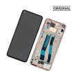 Pantalla para Xiaomi 11 Lite 5G NE / 11T Lite Con Marco Rosa (Original Service Pack)