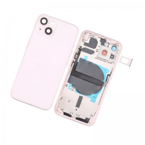 iPhone 13 Mini 带框后盖 - 粉色