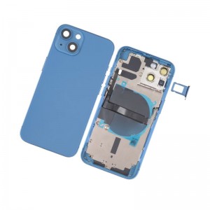 iPhone 13 Mini 带框后盖 - 蓝色
