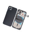 Tapa trasera con chasis para iPhone 13 Mini Negra (Medianoche)