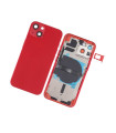 Tapa trasera con chasis para iPhone 13 Mini Rojo
