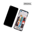 Screen For Realme 8I/NARZO 50 (RMX3151) with Frame (Black) - Original -
