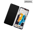 Screen For Realme 9 PRO (RMX3471, RMX3472)/Realme 9 5G with Frame (Black) - Original -