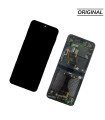 Screen For Samsung F731 (Z Flip-5 5G 2023) Inner with Frame (Black) - Original -