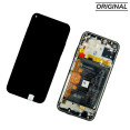Pantalla para Huawei P40 Lite / JNY-L21A Con Marco Medianoche Negro (Original Service Pack)