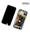 Screen For Huawei P40 Lite (2020) JNY-L21A with Frame Black - Original Service Pack -