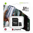 Kingston 64GB Ultra Micro SDHC UHS-I Memory Card with Adapter