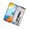 Screen For Mi Redmi 10C /Poco C40 2022 with Frame (Black) (Premium Quality)