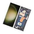 Screen For Samsung Galaxy S23 Ultra / S918 with Frame (Graphite) - Original -