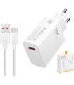 Cargador Xiaomi 33W QC3.0 Con Cable Tipo-C