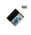 Pantalla para Samsung A03S / A037F Con Marco Negro (Vesion: Non EU) (Original Service Pack)