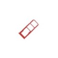 SIM Tray for Samsung A10S / A107 Red