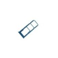 Bandeja SIM/SD para Samsung A12 / A125 Azul