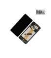 Pantalla para Samsung A12 / A127 Con Marco (Original Service Pack)