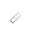 SIM/SD Tray for Samsung A20 / A205 Silver