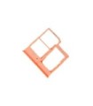 SIM/SD Tray for Samsung A40 / A405 Orange