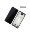 Pantalla para Samsung A53 / A536 Con Marco Blanco / Plata (Original Service Pack)