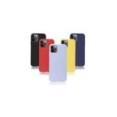 Funda de silicona para Apple iPhone 16 Plus Negra