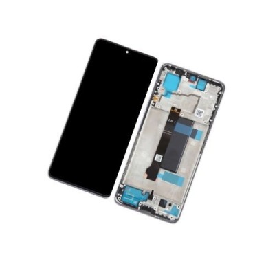 Screen For Redmi Note 13 Pro Plus 5G with Frame (Purple) - Original Service Pack -