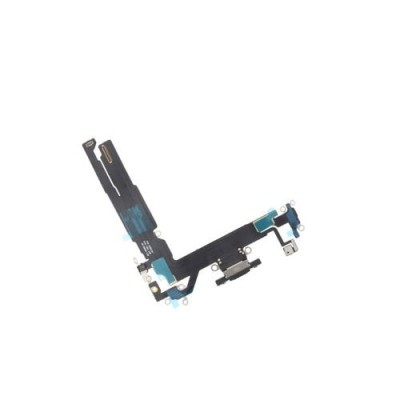 Charging Port Dock Flex Cable For iPhone 16 (Black)