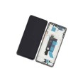 Screen For Redmi Note 14 Pro 5G with Frame (Black) - Original Service Pack -
