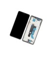 Screen For Redmi Note 14 Pro Plus 5G with Frame (Black) - Original Service Pack -