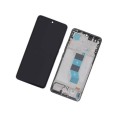 Screen For Redmi Note 14 5G with Frame (Black) - Original Service Pack -