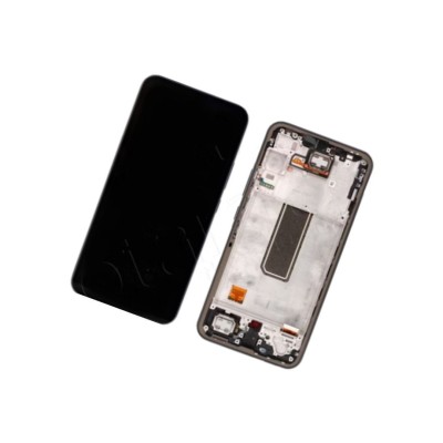 Pantalla para Samsung A36 5G / A366 Con Marco Negro (Original Service Pack)