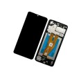 Screen For Samsung A05/ 055 with Frame (Black) - Premium Quality -