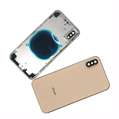 iPhone XS Max 带框后盖 - 金色